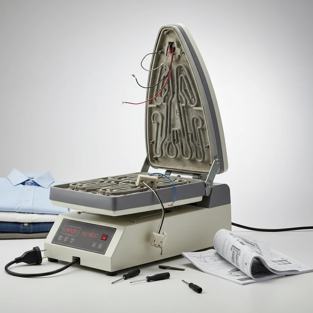 Why Your Ironing Press Is Not Heating Up: 7 Common Reasons